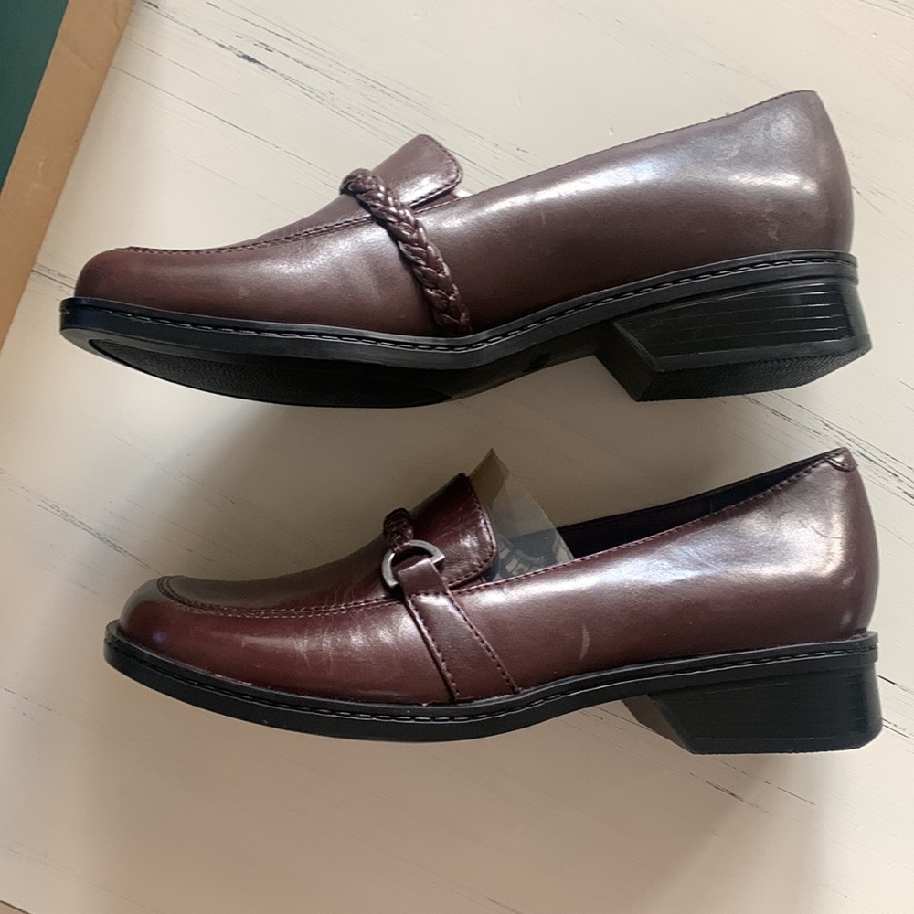 NWT Clarks loafers brown size 8.5 - Picture 5 of 12